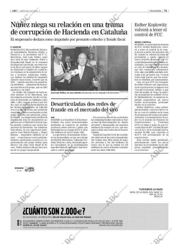 ABC SEVILLA 19-06-2002 página 71