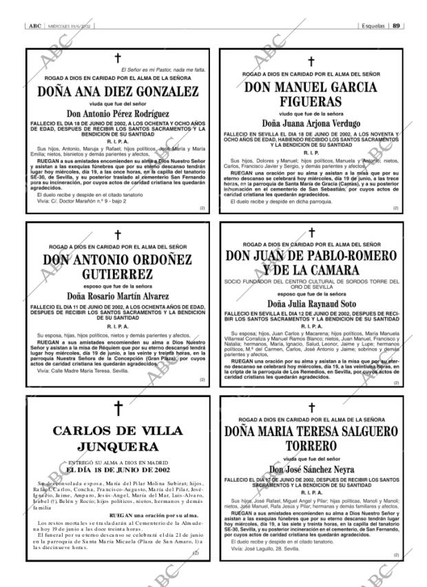 ABC SEVILLA 19-06-2002 página 89