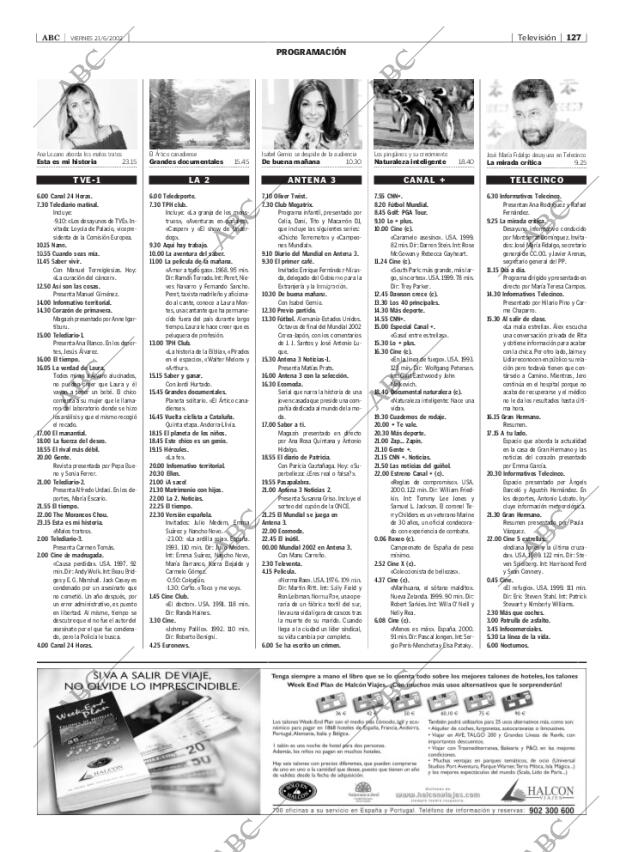 ABC MADRID 21-06-2002 página 127