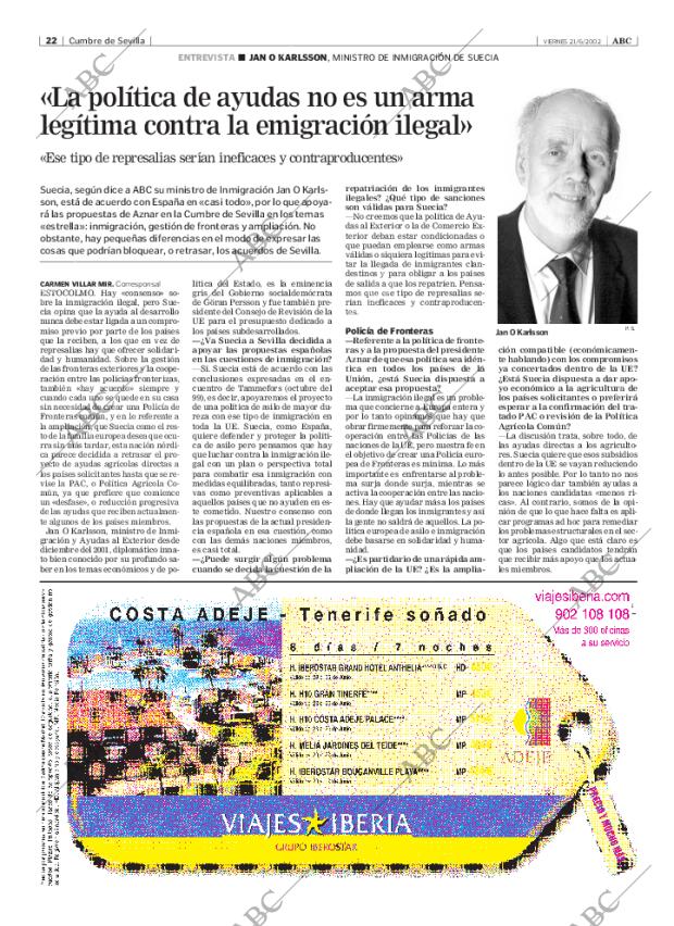 ABC MADRID 21-06-2002 página 22