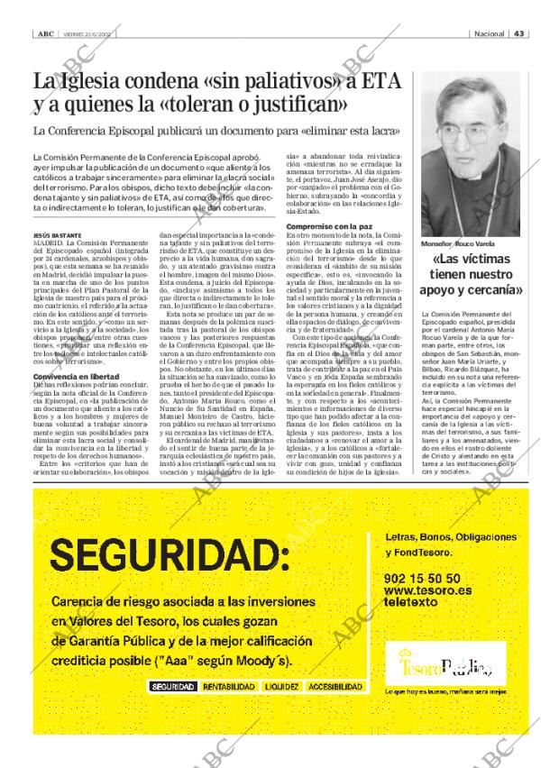 ABC MADRID 21-06-2002 página 43