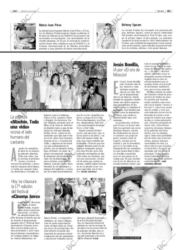 ABC MADRID 22-06-2002 página 111