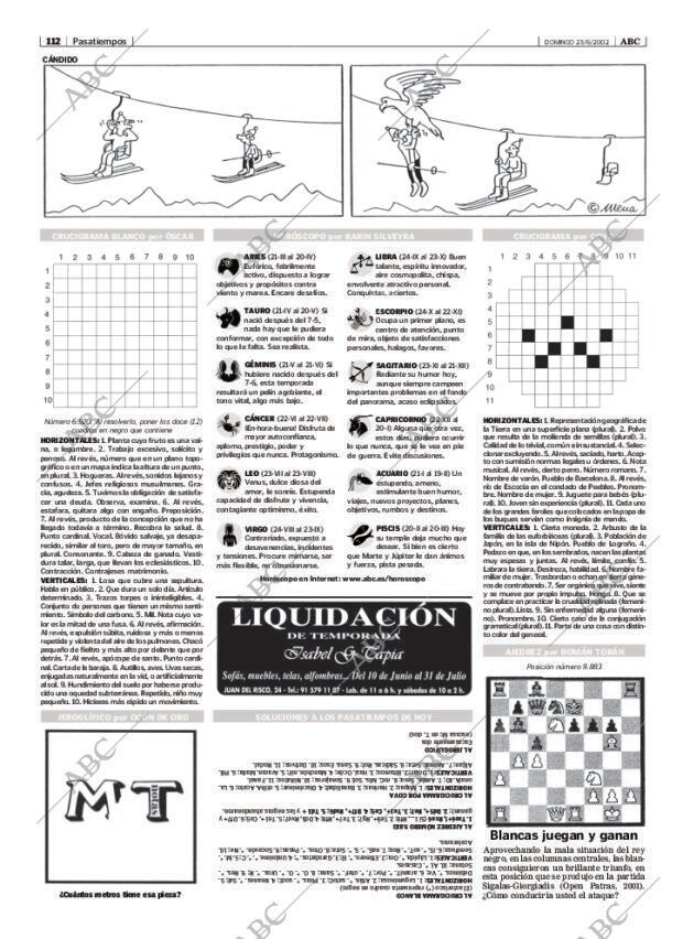 ABC MADRID 23-06-2002 página 112