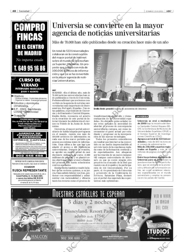 ABC MADRID 23-06-2002 página 40
