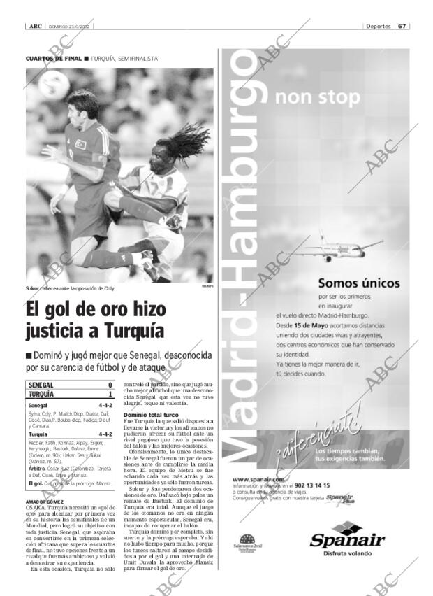 ABC MADRID 23-06-2002 página 67