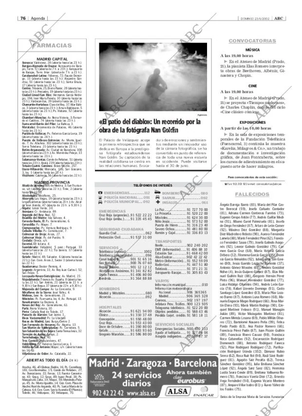 ABC MADRID 23-06-2002 página 76