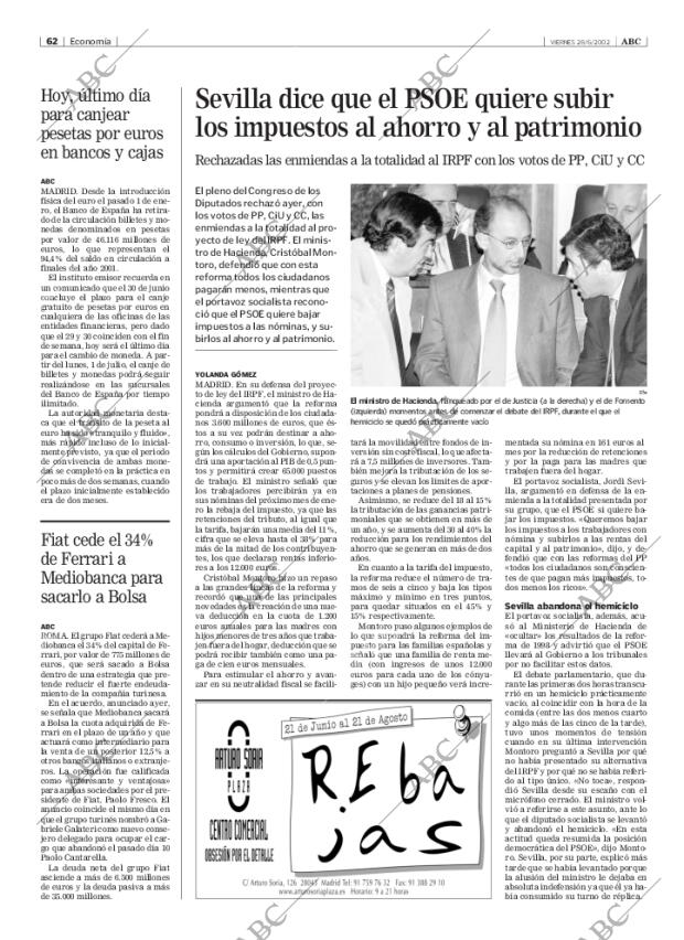 ABC MADRID 28-06-2002 página 62