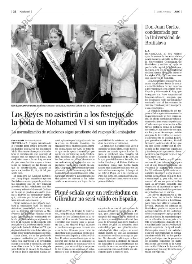 ABC MADRID 04-07-2002 página 22