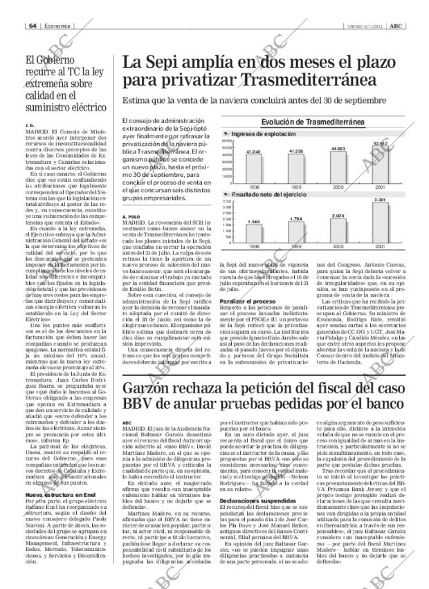 ABC MADRID 06-07-2002 página 64