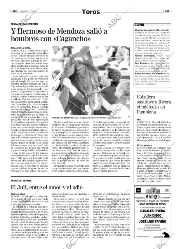 ABC MADRID 07-07-2002 página 105