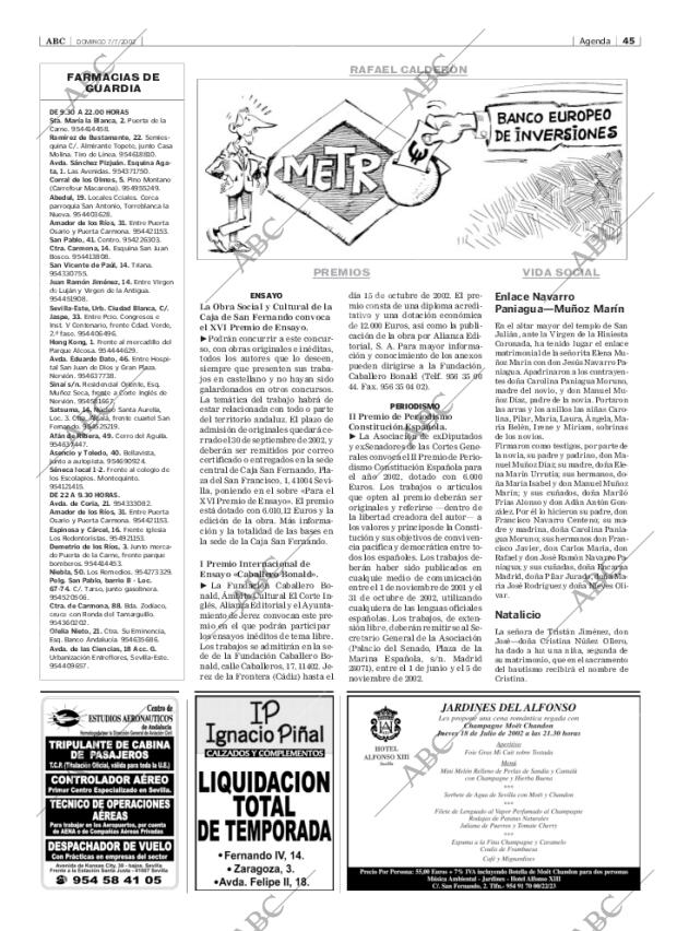 ABC SEVILLA 07-07-2002 página 45