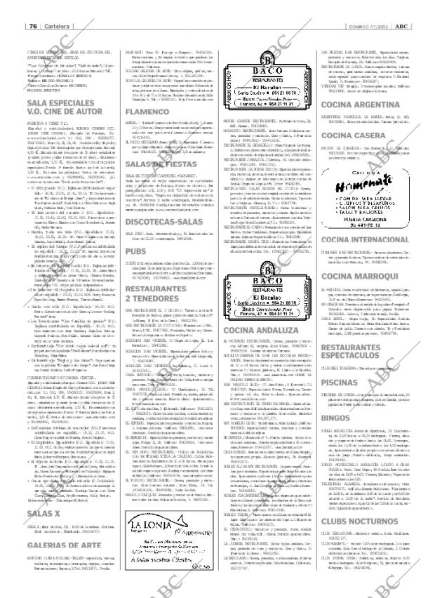 ABC SEVILLA 07-07-2002 página 76