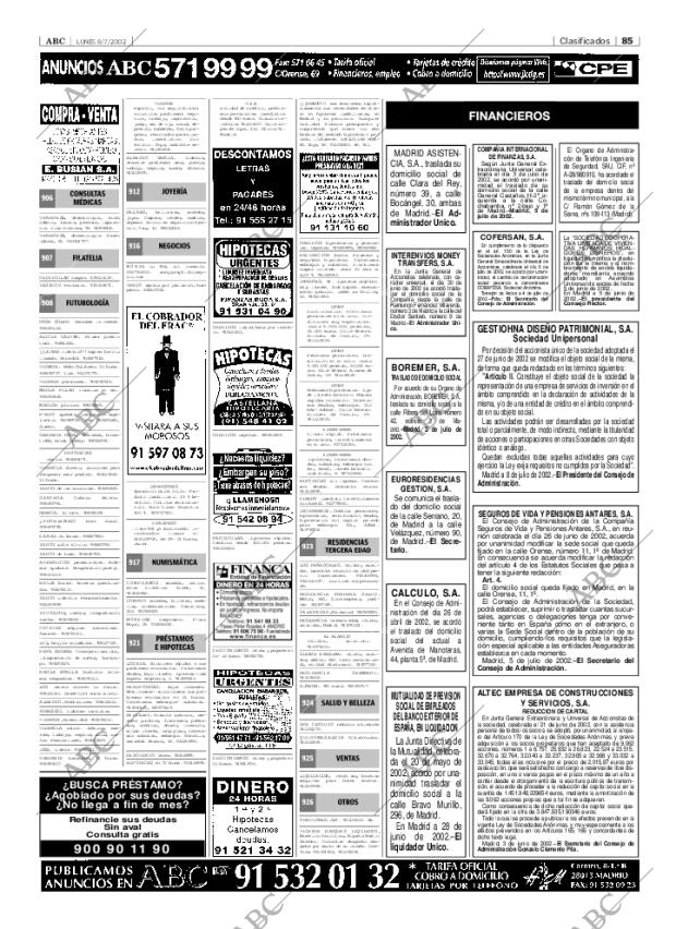 ABC MADRID 08-07-2002 página 85