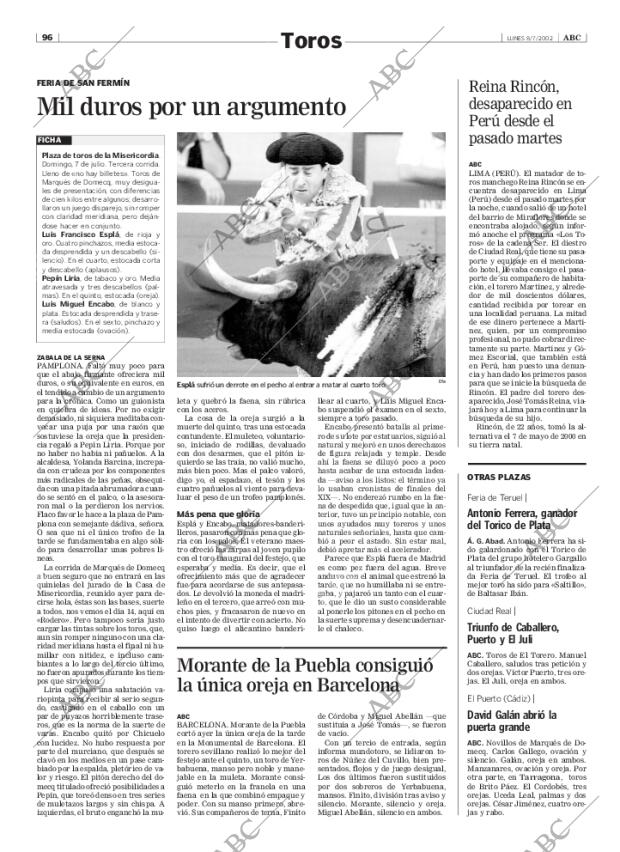 ABC MADRID 08-07-2002 página 96