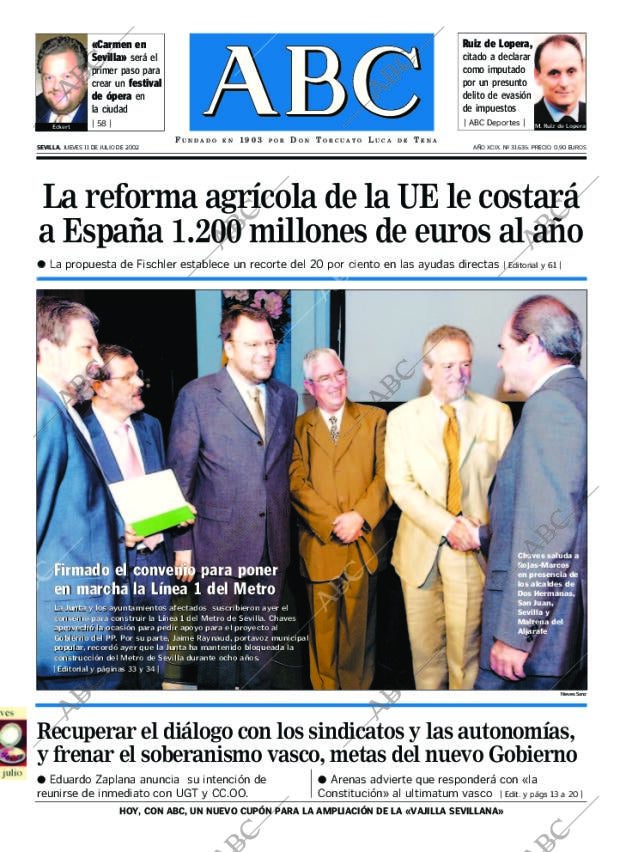 ABC SEVILLA 11-07-2002 página 1