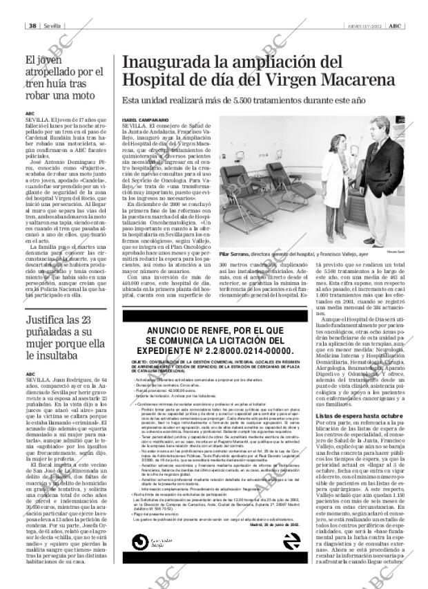 ABC SEVILLA 11-07-2002 página 38