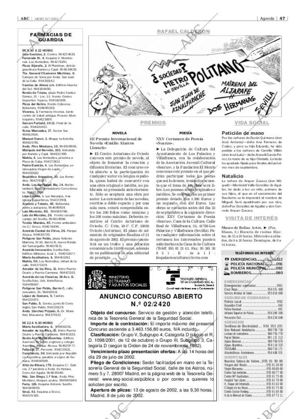 ABC SEVILLA 11-07-2002 página 47