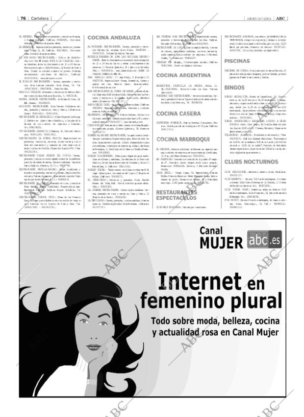 ABC SEVILLA 11-07-2002 página 76
