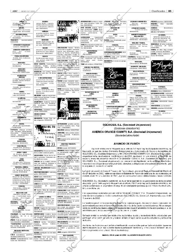 ABC SEVILLA 11-07-2002 página 85