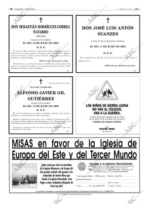 ABC MADRID 12-07-2002 página 68