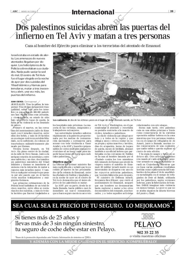 ABC MADRID 18-07-2002 página 39