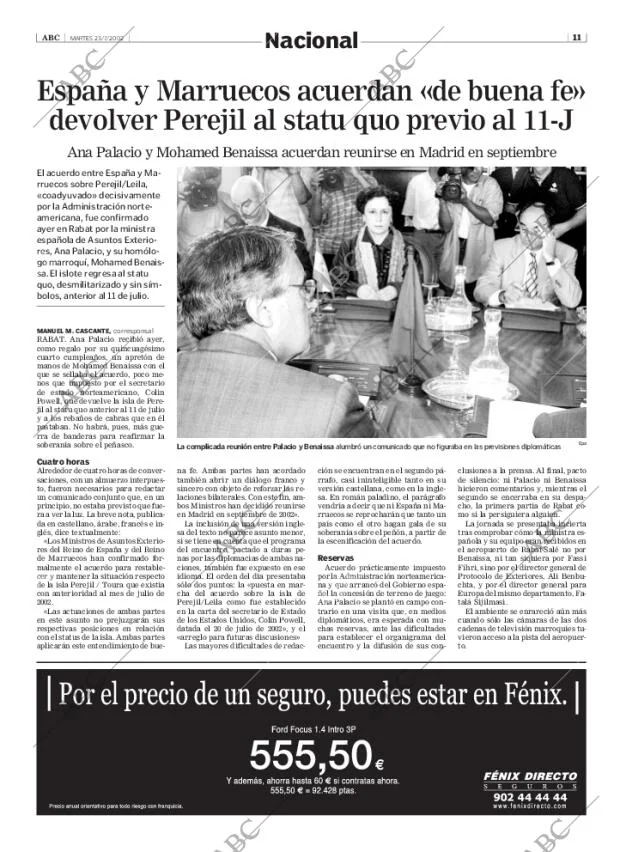 ABC MADRID 23-07-2002 página 11