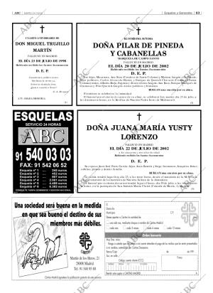 ABC MADRID 23-07-2002 página 63