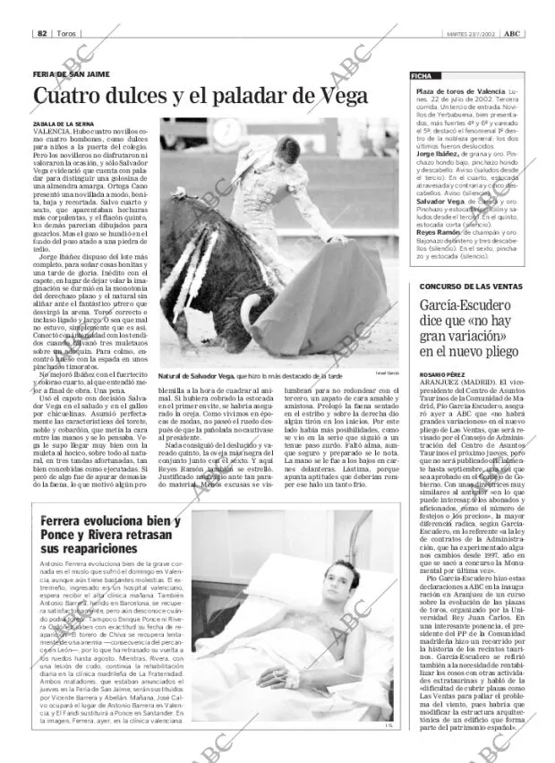 ABC MADRID 23-07-2002 página 82