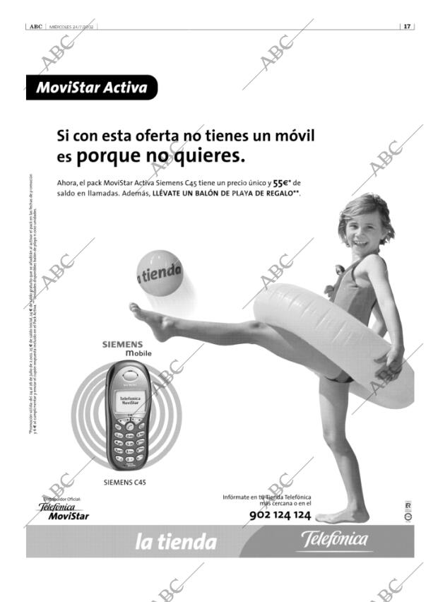 ABC MADRID 24-07-2002 página 17