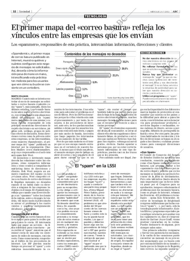 ABC MADRID 24-07-2002 página 32