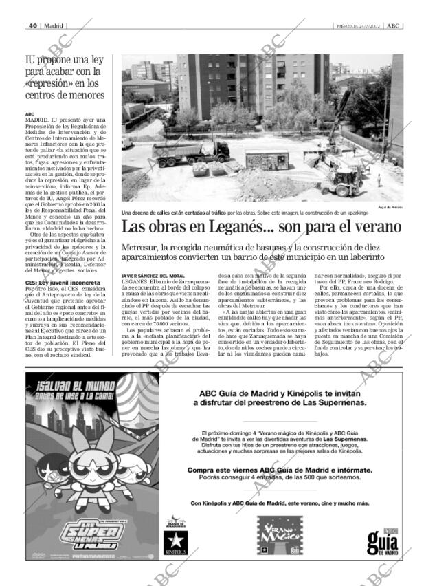 ABC MADRID 24-07-2002 página 40