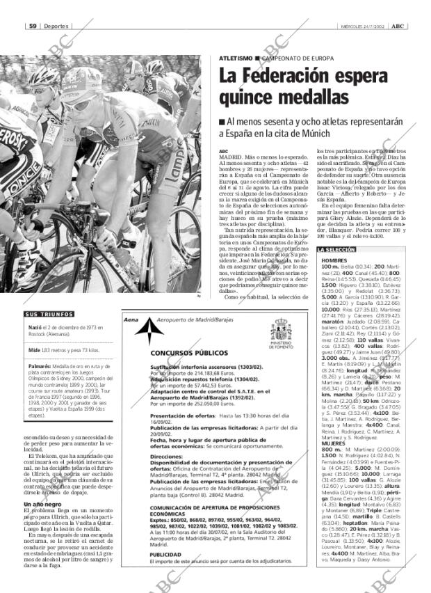 ABC MADRID 24-07-2002 página 59