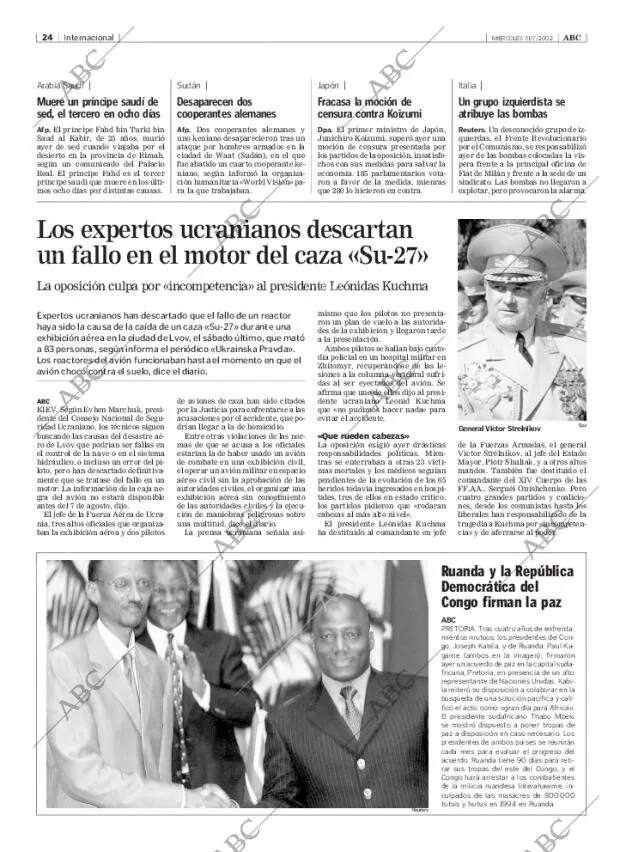 ABC MADRID 31-07-2002 página 24