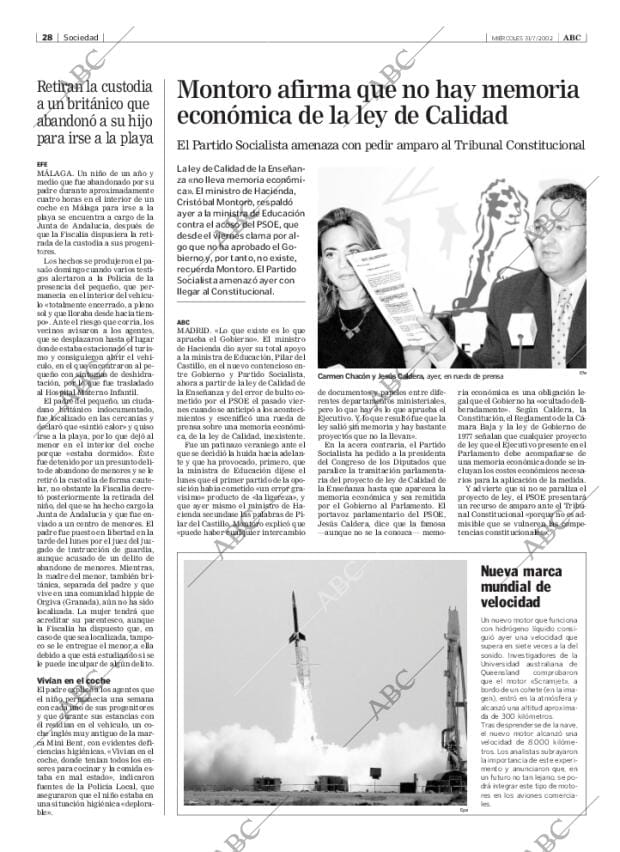 ABC MADRID 31-07-2002 página 28