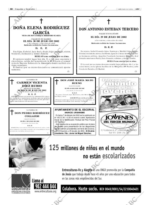 ABC MADRID 31-07-2002 página 68