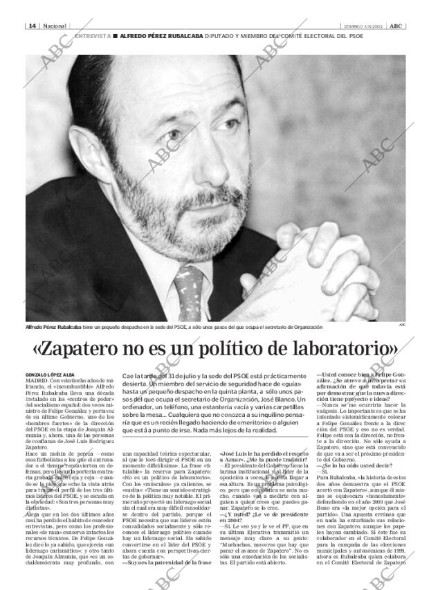 ABC MADRID 04-08-2002 página 14