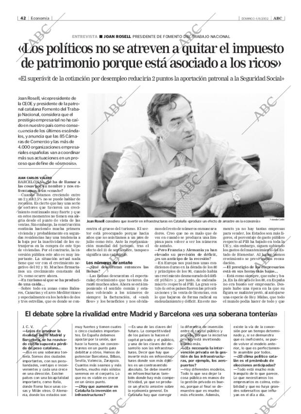 ABC MADRID 04-08-2002 página 42