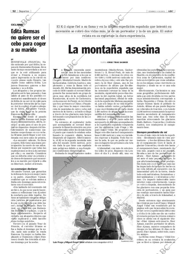 ABC MADRID 04-08-2002 página 52