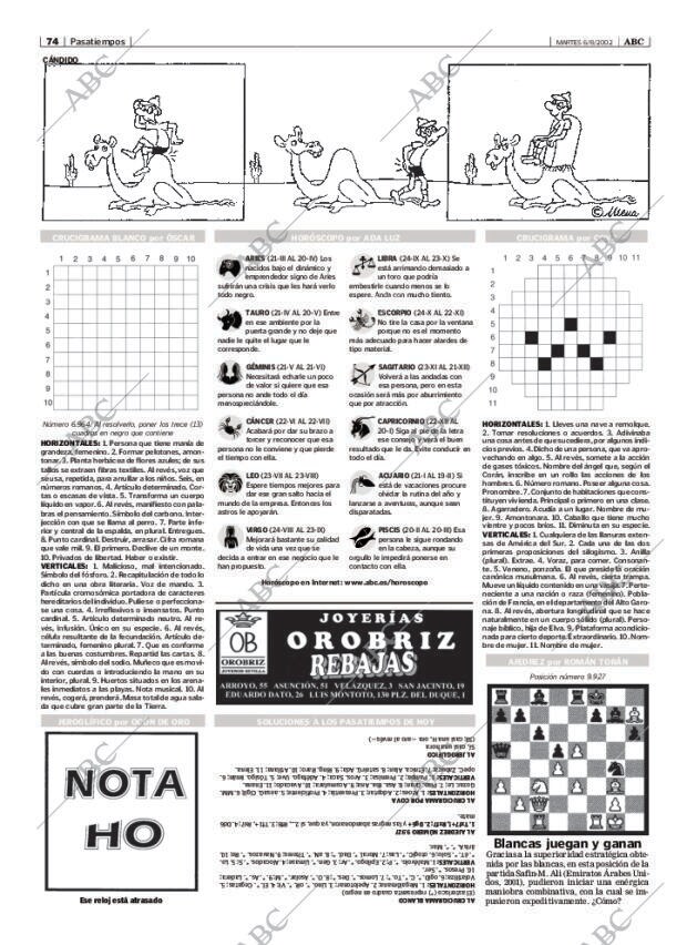 ABC SEVILLA 06-08-2002 página 74