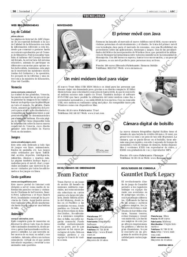 ABC SEVILLA 07-08-2002 página 50