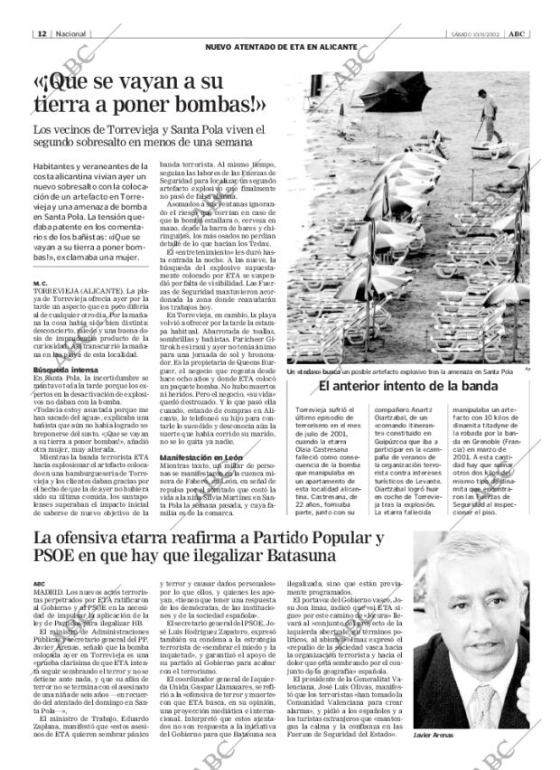 ABC MADRID 10-08-2002 página 12