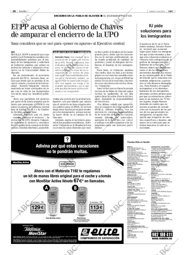 ABC SEVILLA 10-08-2002 página 28