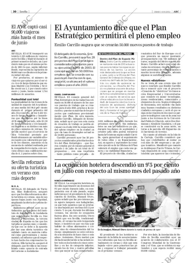 ABC SEVILLA 10-08-2002 página 30