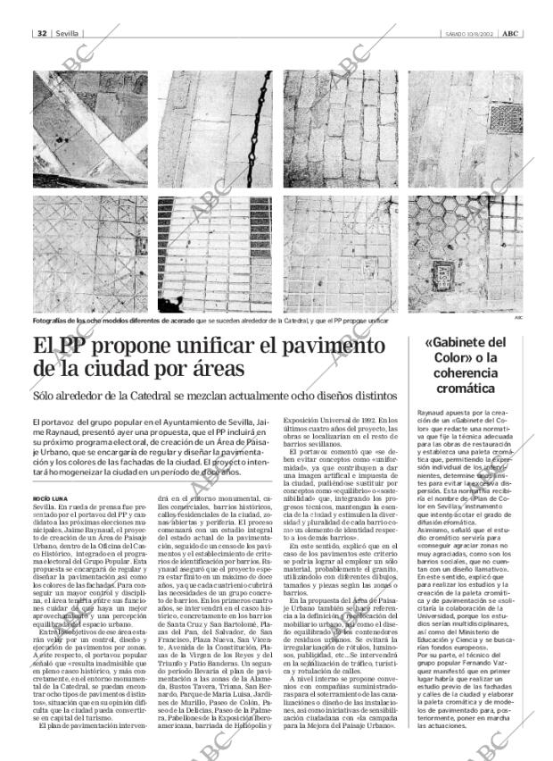 ABC SEVILLA 10-08-2002 página 32