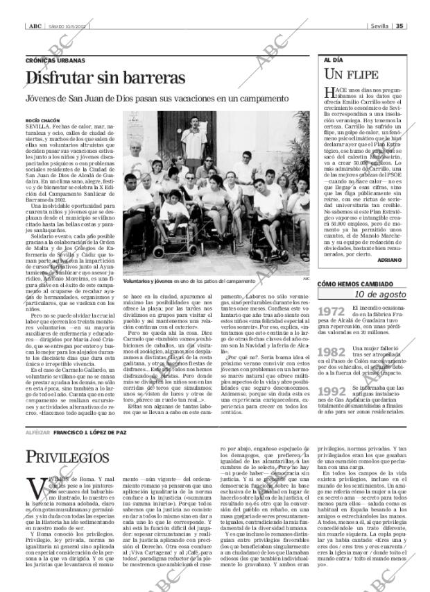 ABC SEVILLA 10-08-2002 página 35