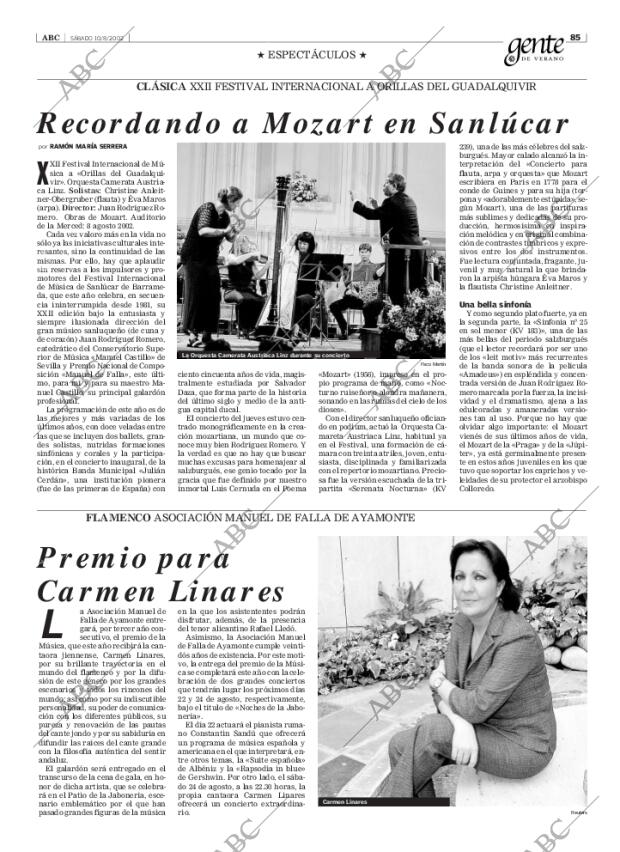 ABC SEVILLA 10-08-2002 página 85