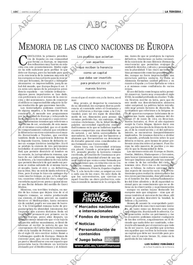 ABC MADRID 13-08-2002 página 3
