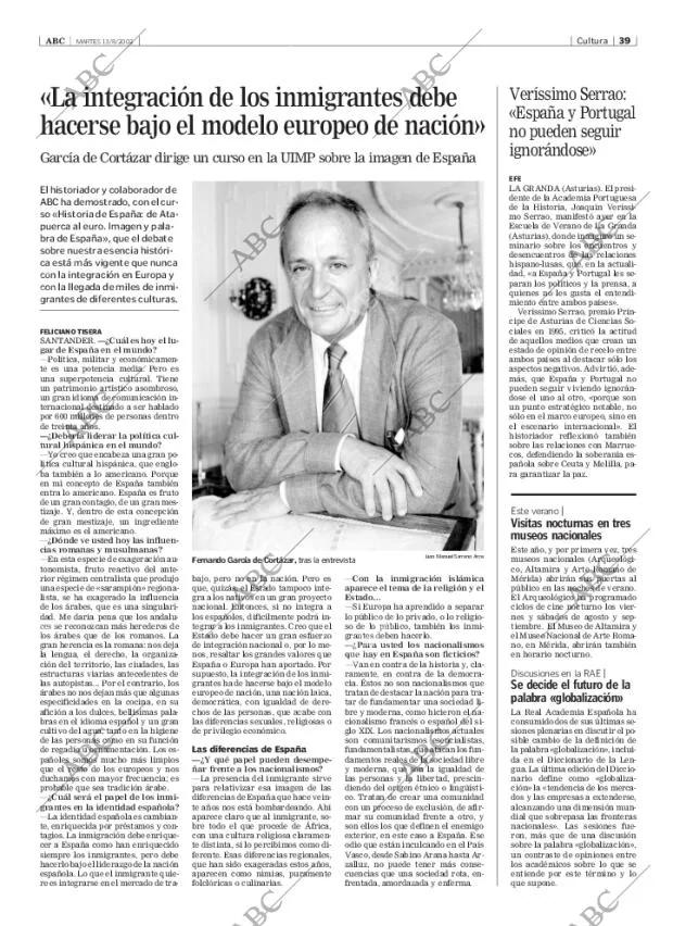 ABC MADRID 13-08-2002 página 39