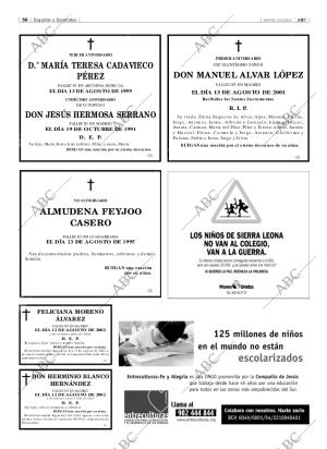 ABC MADRID 13-08-2002 página 58