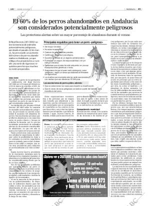 ABC SEVILLA 16-08-2002 página 45